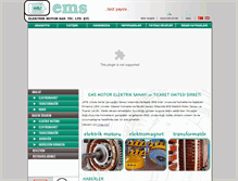 Tablet Screenshot of emsmotor.com